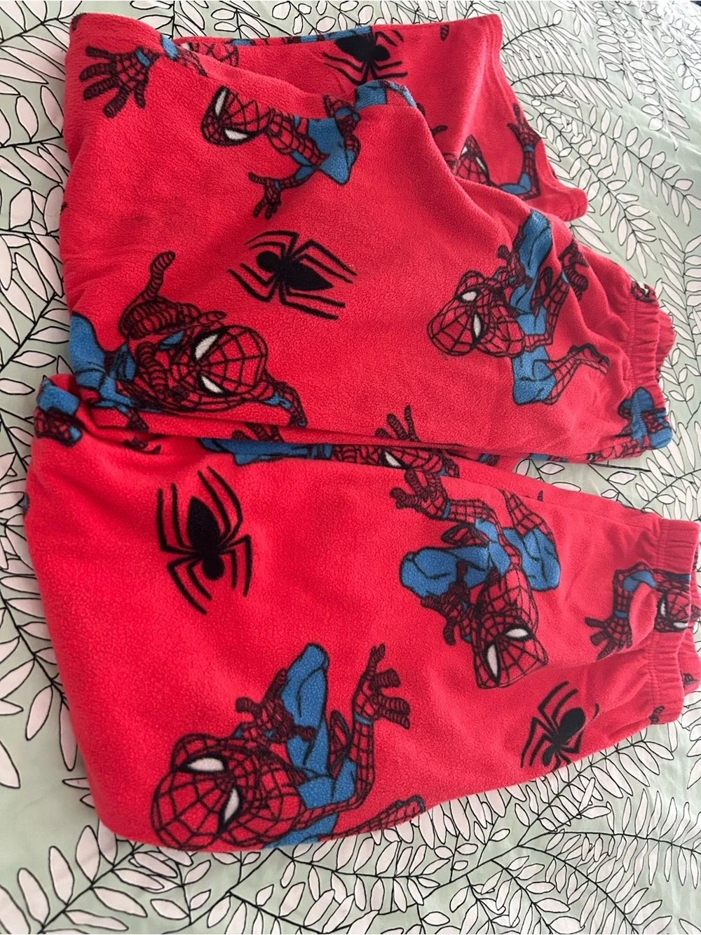2 pairs - Marvel Spiderman Fleece Kids Pajama Pants bundle - 2 pairs